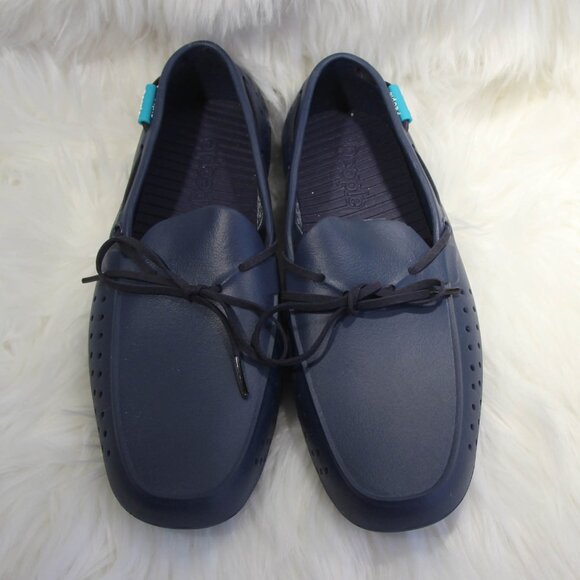 People Footwear Blue Boat Loafers Slip On Shoes Men's Size 7 - Picture 6 of 11